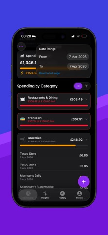 Nami: Spending Tracker screenshot
