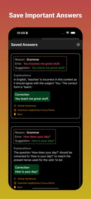 Grammer Chat screenshot 3