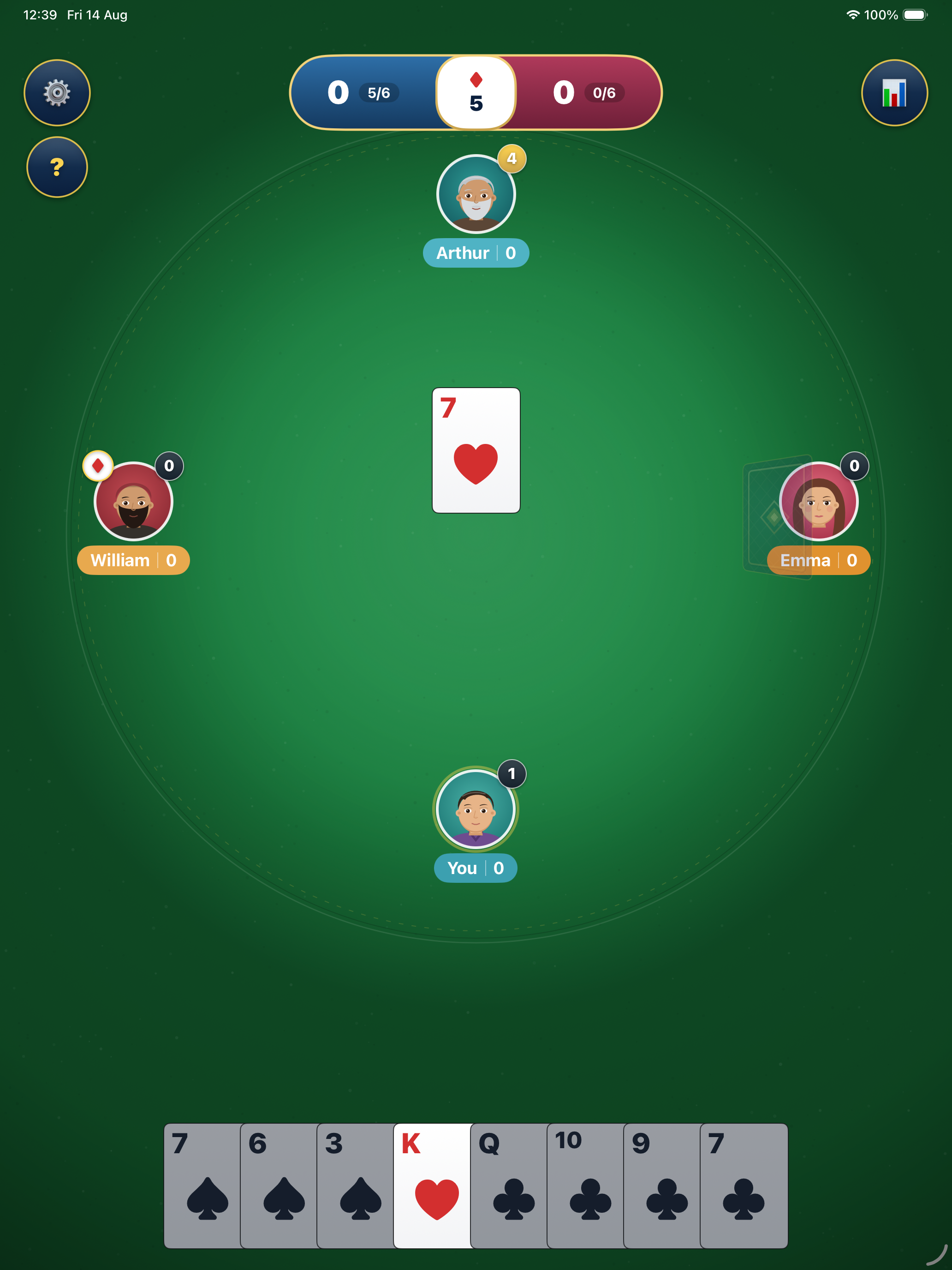 Whist Classic Card Game screenshot 8