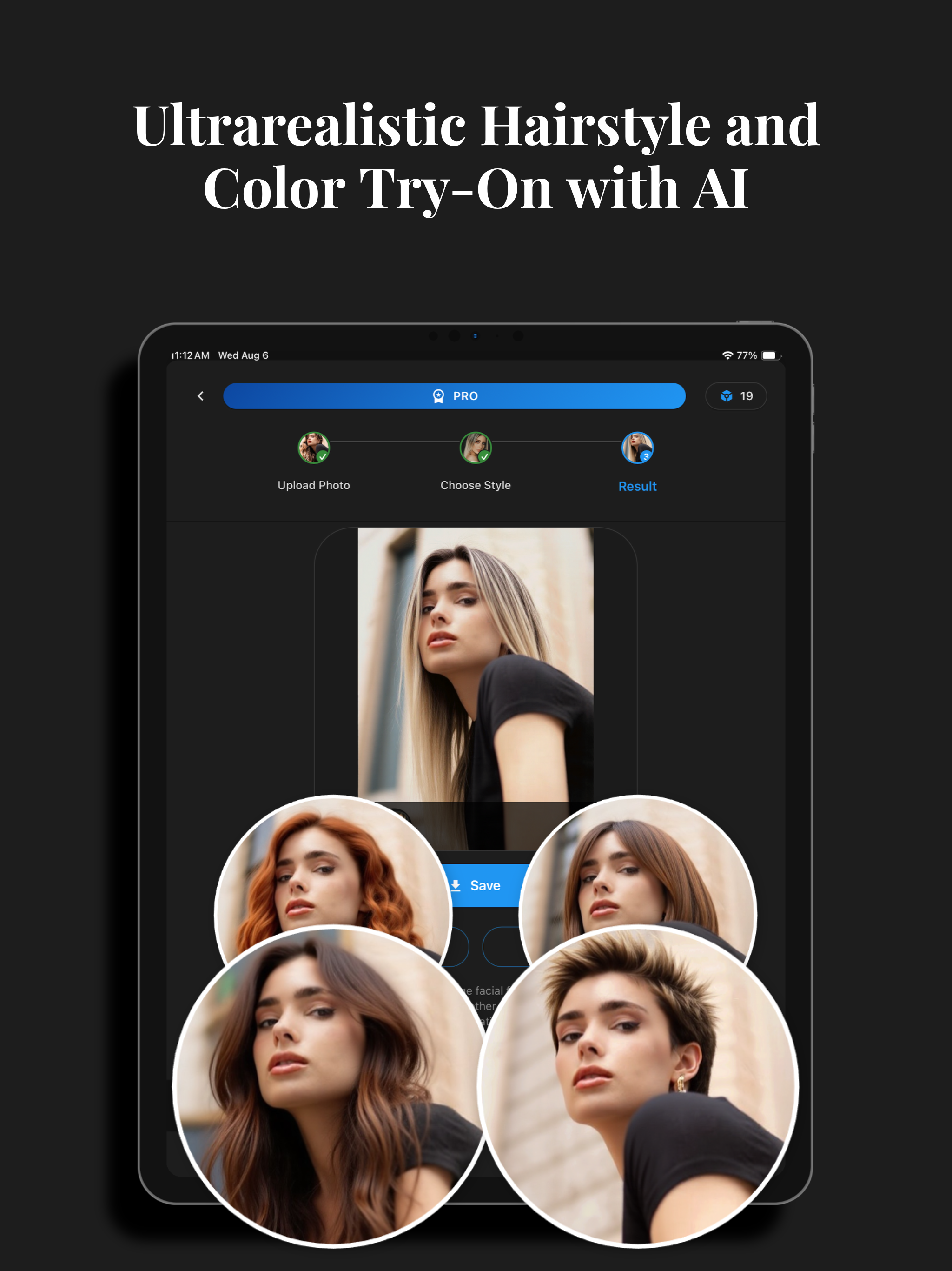 HairLook: AI Hairstyle Try On screenshot 10