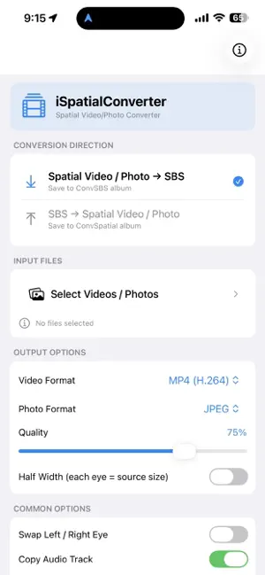 iSpConverter screenshot 1