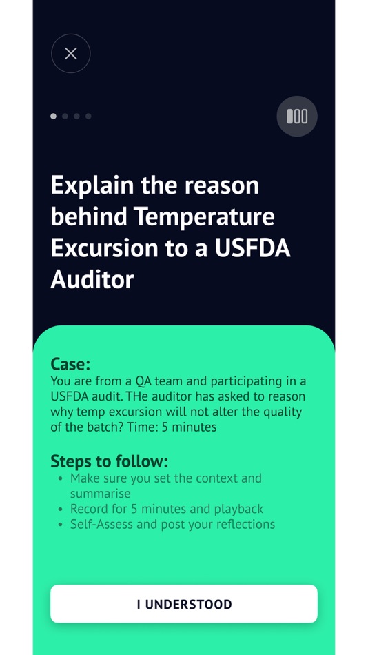 #4. Learner App - Vani.Coach (iOS) Podle: Vyakta Consulting Services Pvt Ltd