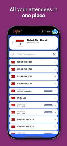 TicketSocket Premiere CheckIn screenshot