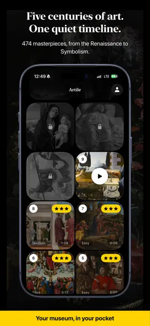 Artile: Cozy Paintings Puzzle screenshot 1