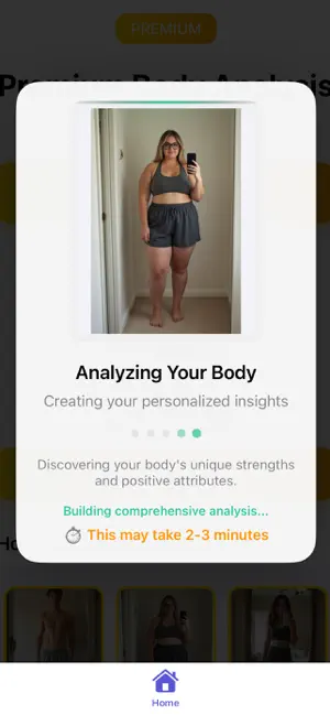 Body Type AI Photo Analysis screenshot 1