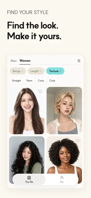 WantHair - AI Hairstyle Try-On screenshot 3