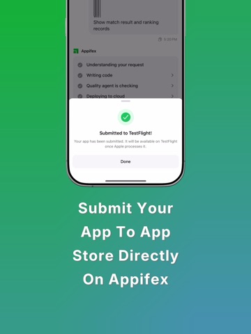 Appifex - AI App Builder iPad screenshot