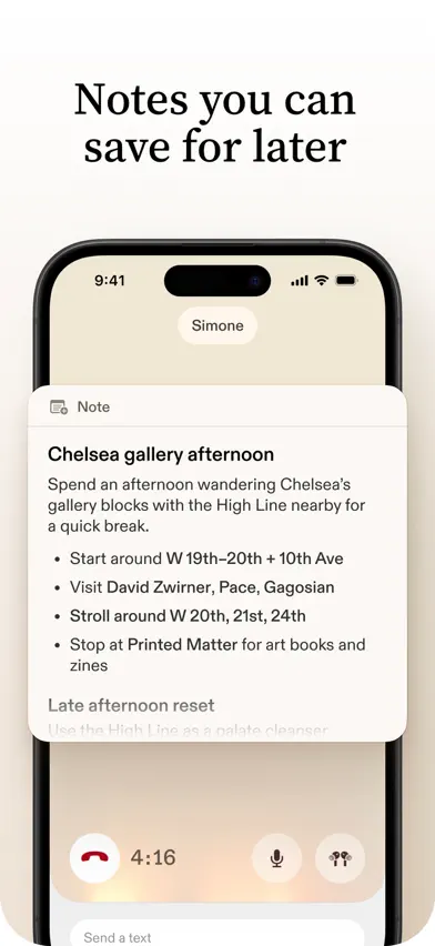 Sesame: Personal Agents screenshot 5