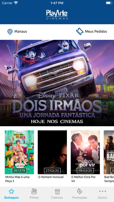 PlayArte Cinemas Screenshot