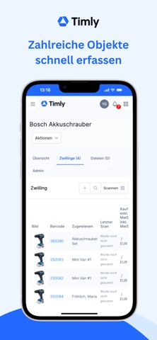 Timly screenshot