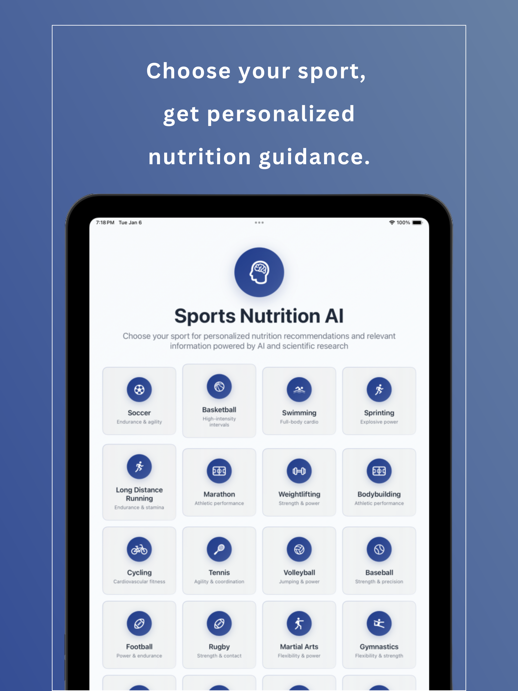 Athlo: Nutrition and Science screenshot 5