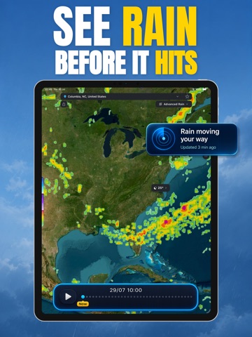 Free NOAA Weather™ Live Map iPad screenshot