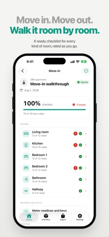 RoomLedger: Move-In Inspection screenshot 2