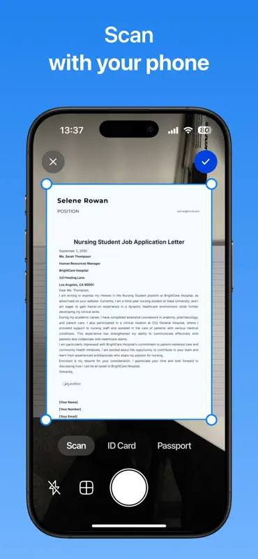 PDF Scanner - Scan & Convert screenshot 1 of 6