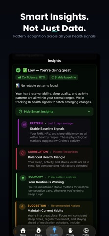 Flarity: Crohn's & Colitis screenshot