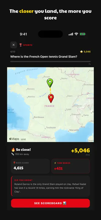 PIN IT! Geography Game screenshot 2