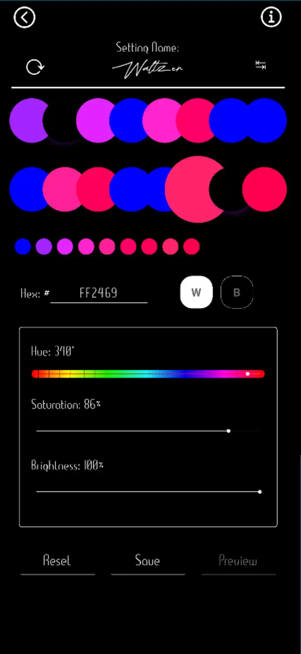 #1. Luminova Interface (iOS) Przez: Kaci Craycraft