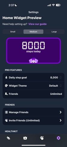 WalkOff - Steps With Friends screenshot