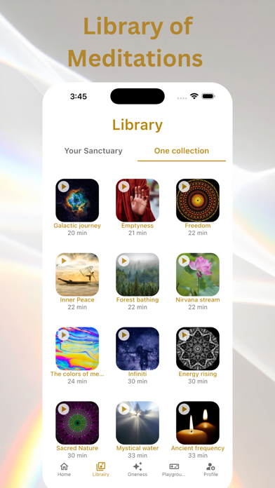 One: Advanced Meditation App screenshot