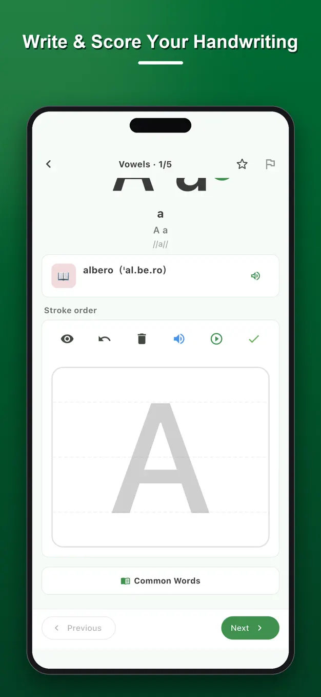 Italian Alphabet