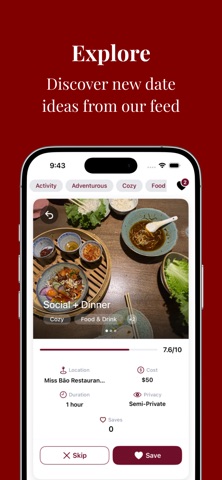 Ravya: Date Ideas & Memories screenshot