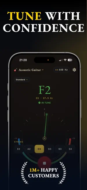 Rembetika: Instrument Tuner screenshot 1