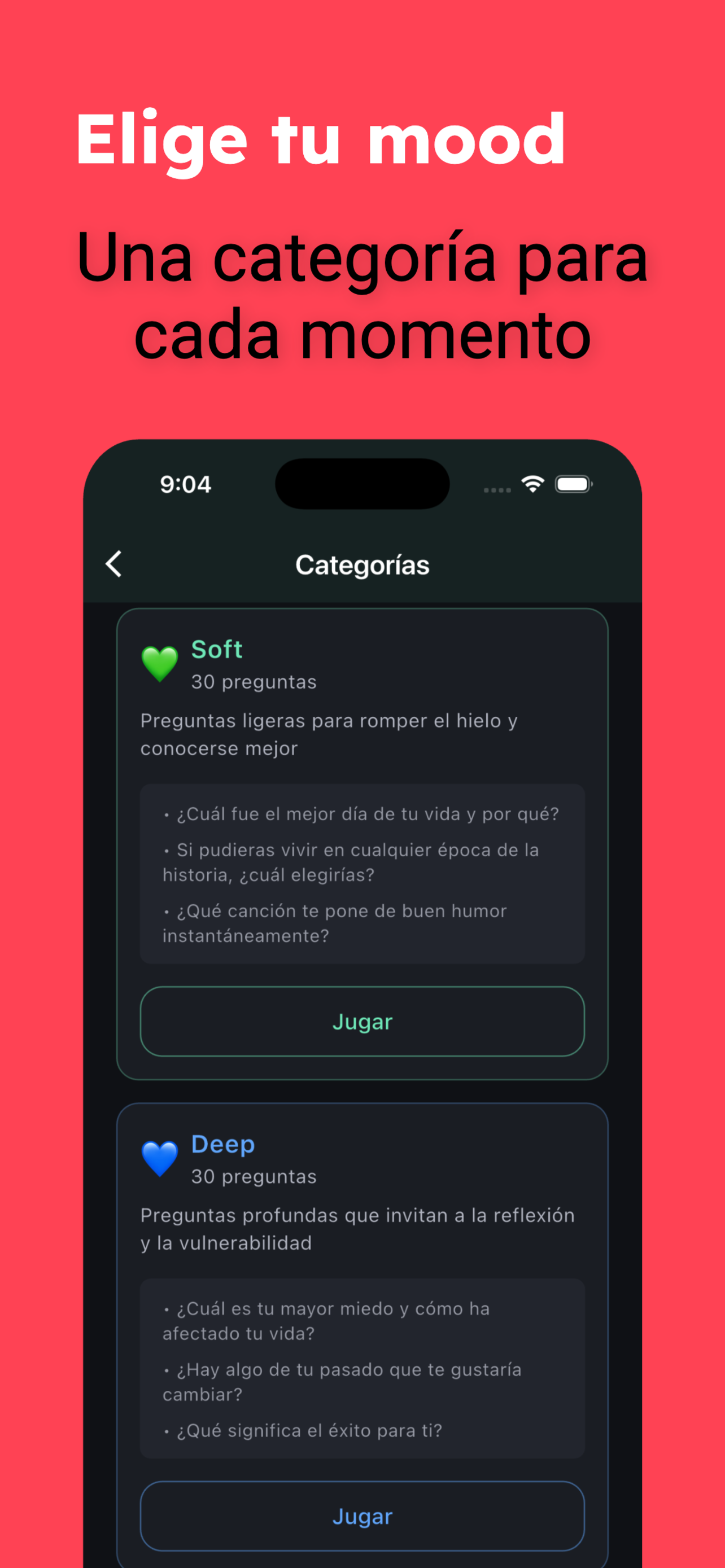 Confesión - Juego de Preguntas