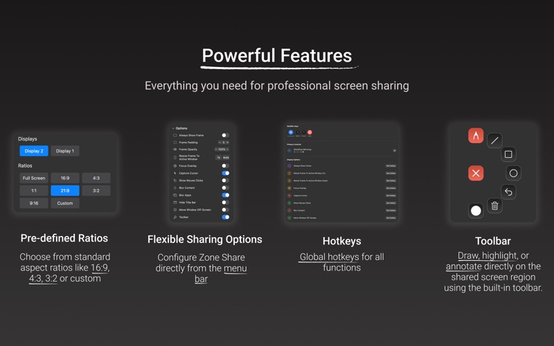 Zone Share:Screen Sharing Tool Screenshot 2 of 3