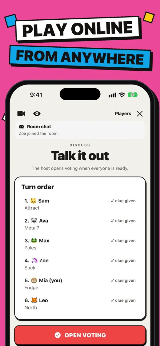 Imposter Game: Word Party Game screenshot 6