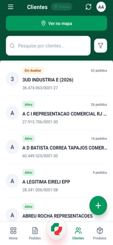 Reprio Força de Vendas iPhone screenshot