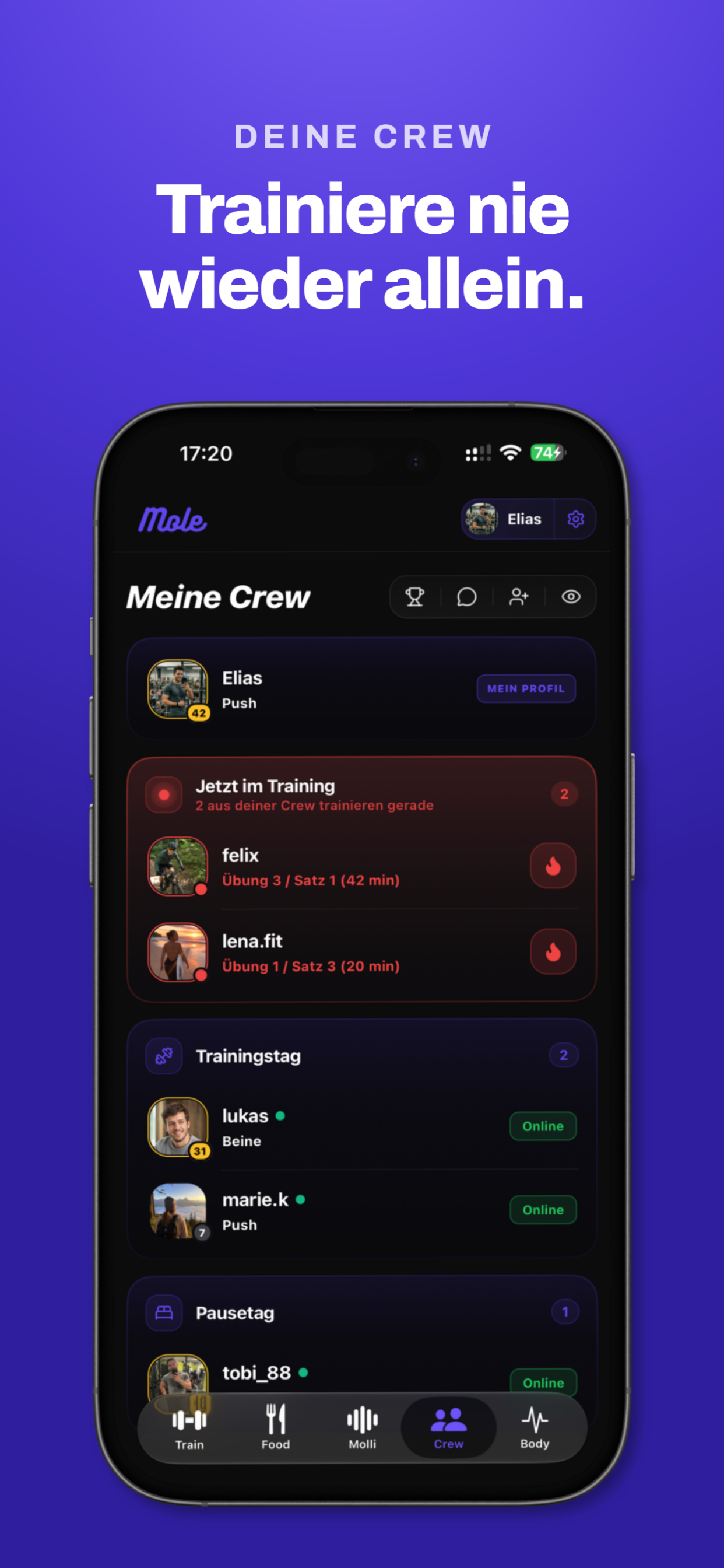 Mole Fitness screenshot 4
