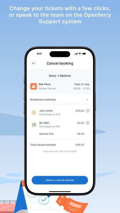 Openferry(NISEA):Ferry Tickets Screenshot