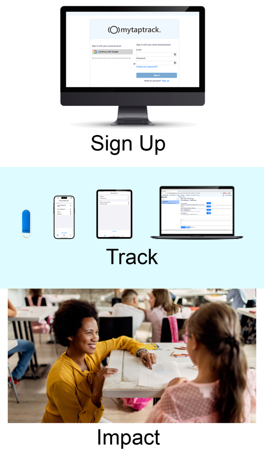 #2. mytaptrack (iOS) 由: Inspired Futures AI, LLC
