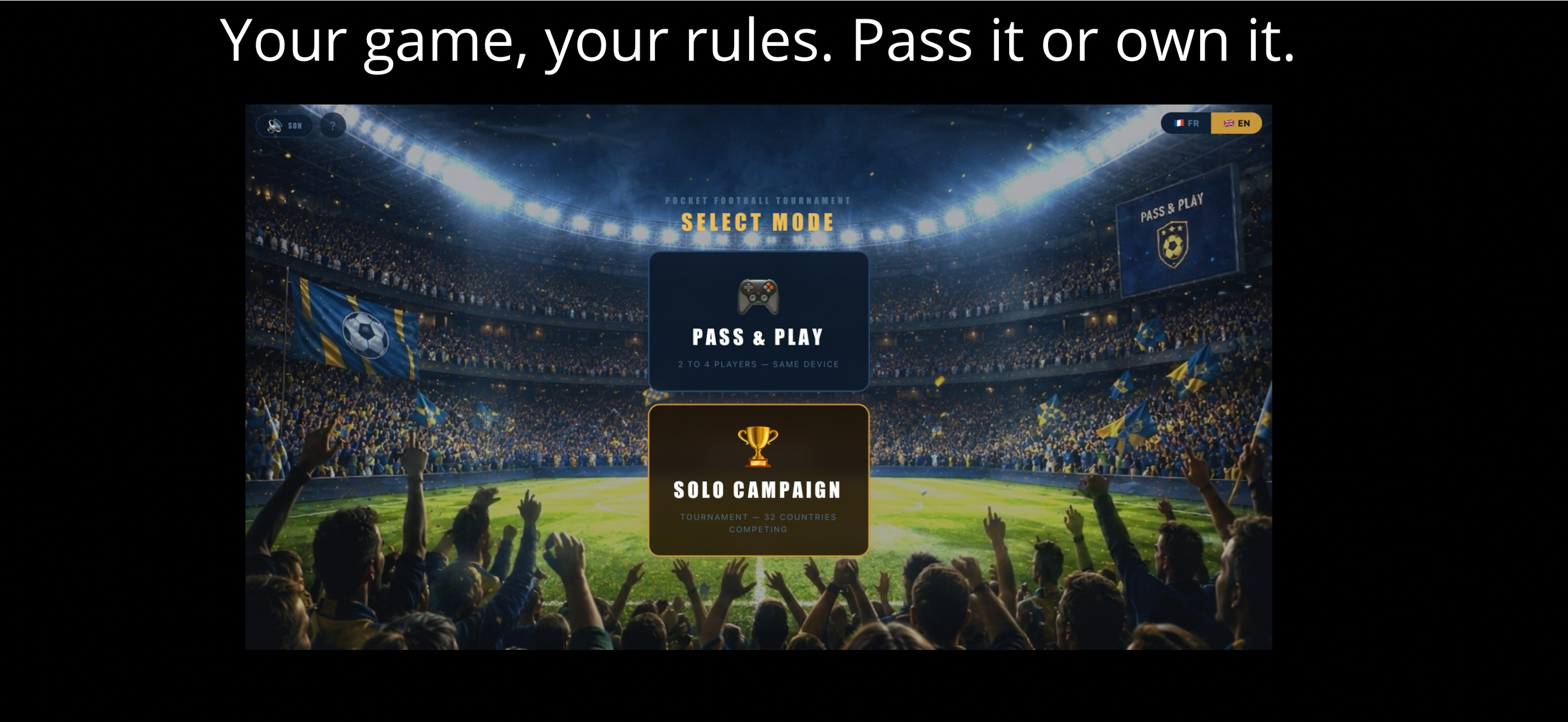 Pocket Football Tournament screenshot 3