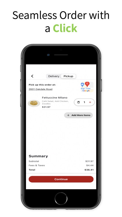 Strings Italian Cafe Ordering