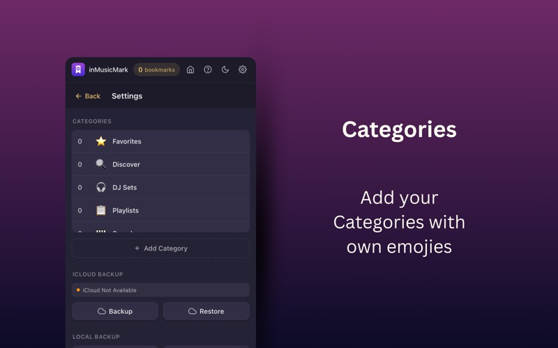 inMusicMark screenshot 3