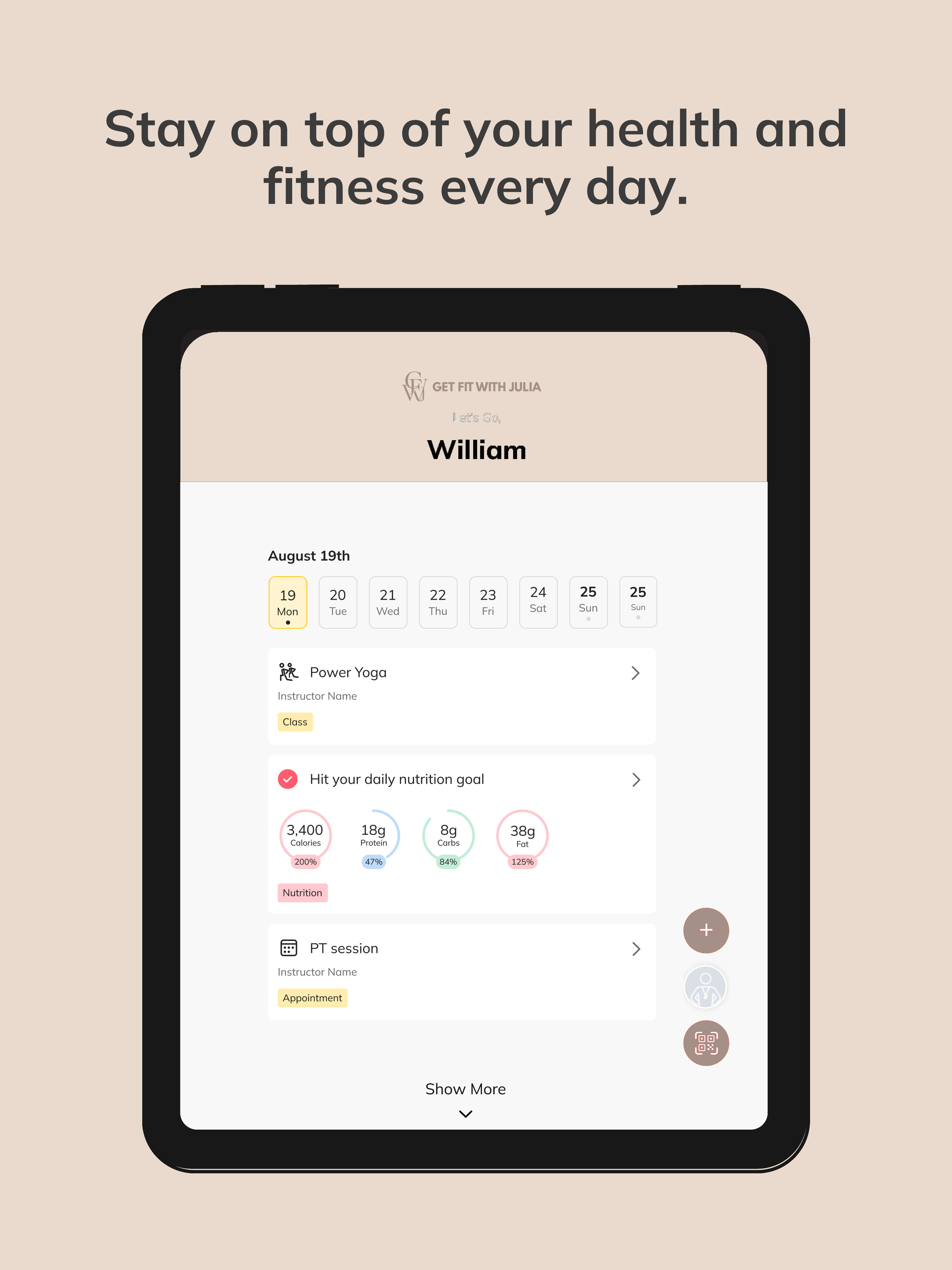 Get Fit With Julia