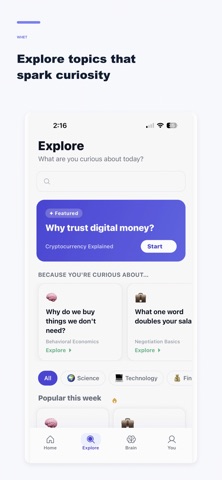 Whet: Learn Something Daily Screenshot 2 of 10