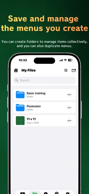 Soccer Files | Create & Manage screenshot 3