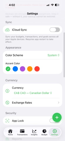Ledg - Budget Tracker screenshot