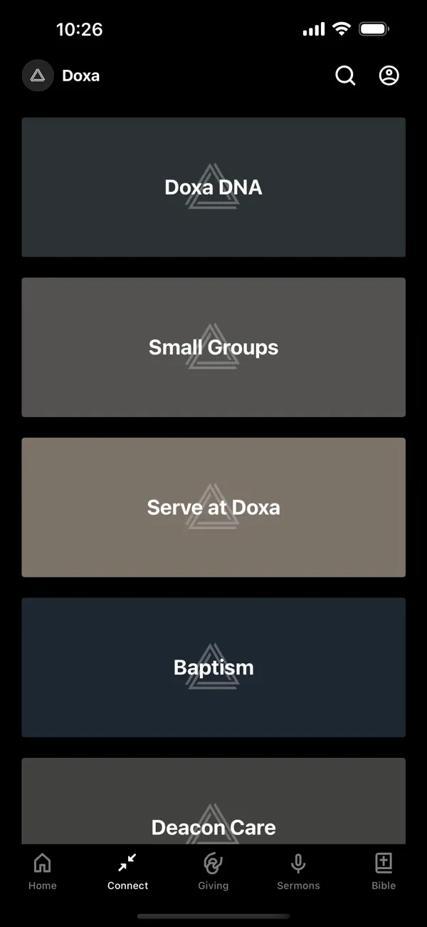 Screenshot #2 pour Doxa Church App
