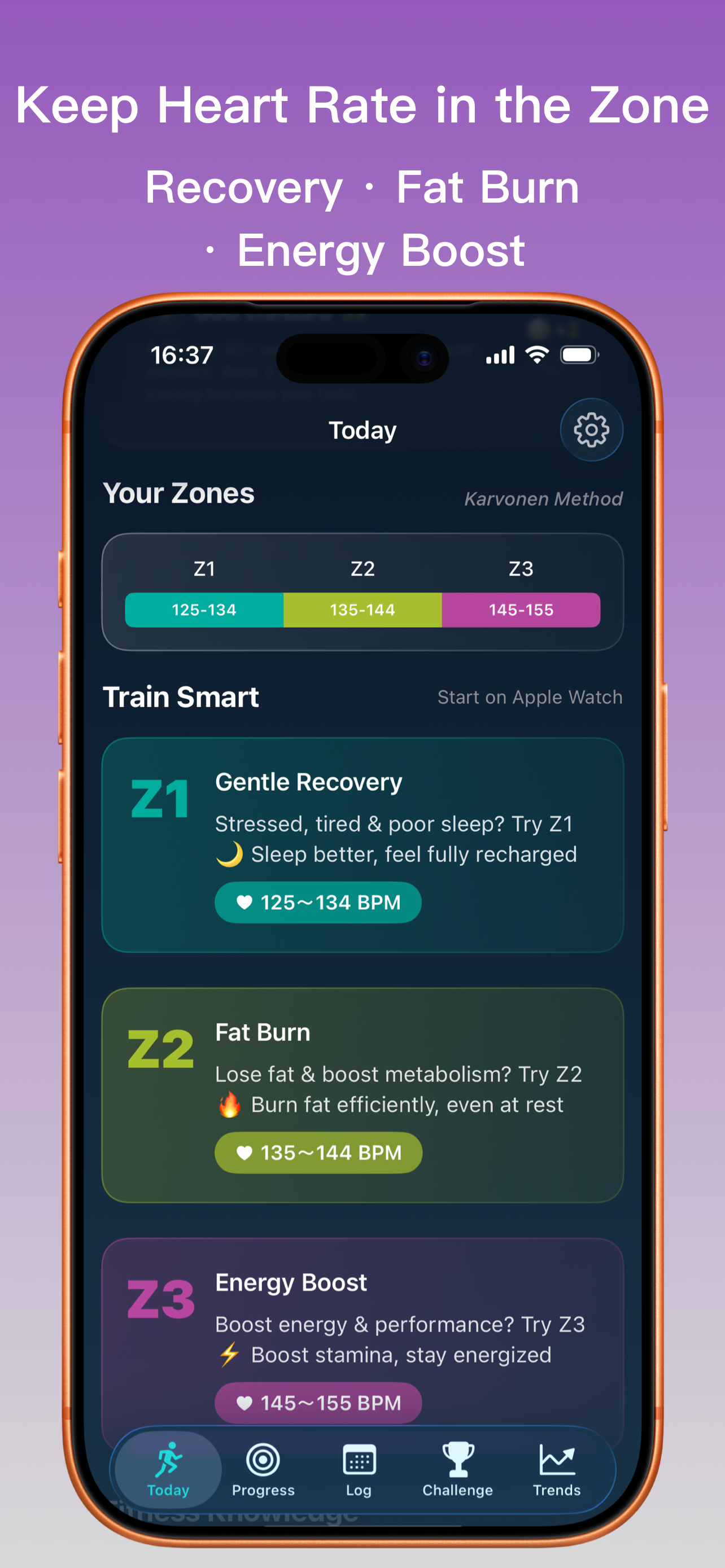 ZoneFit: HR Zone Training screenshot 2