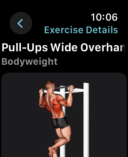 Apple Watch screenshot