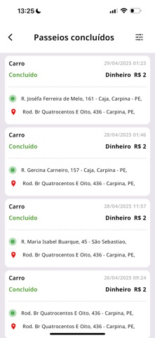 PebasMobi Passageiro screenshot