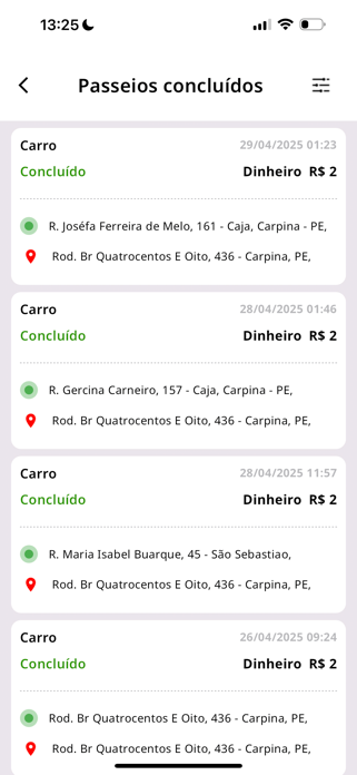 PebasMobi Passageiro Screenshot 3 of 4
