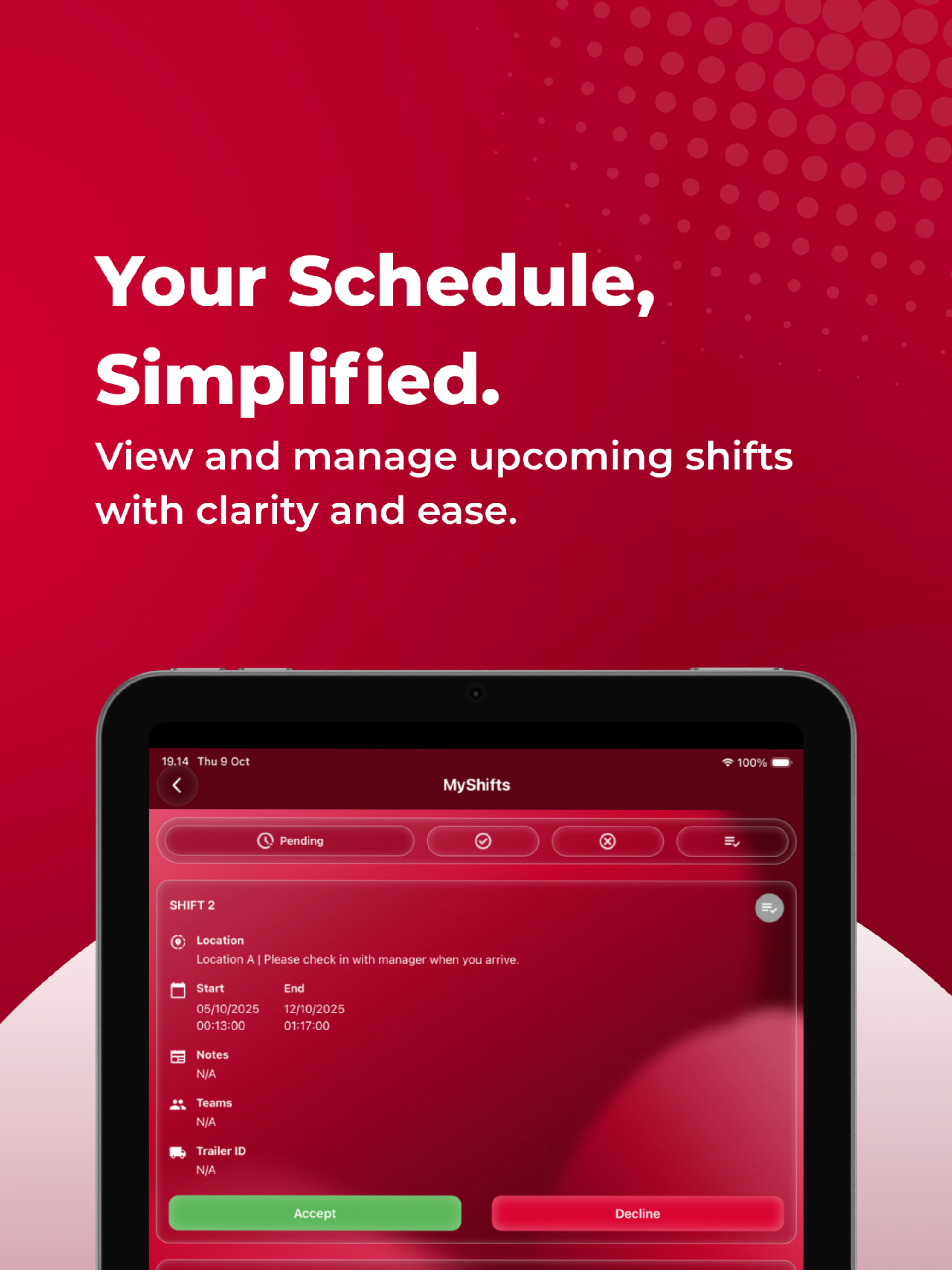 ESRschedule