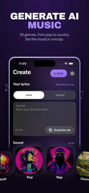 AI Song Generator: Tune Muse screenshot 2