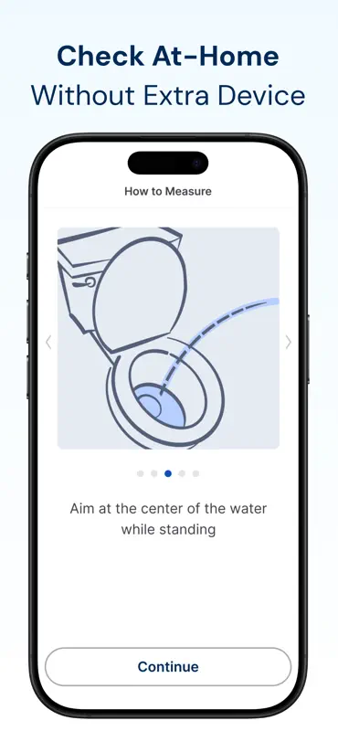 proudP: urine flow test screenshot 2 of 7
