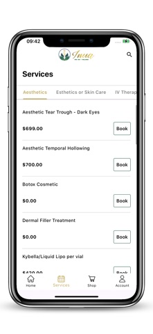 Inua MedSpa screenshot