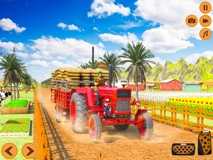 Tractor Farming Games Farm 3d